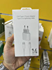 25W Type c Lightning Hızlı Şarj İPhone 14 Ve Öncesi İçin Uyumludur Başlık Ve Kablo Settir