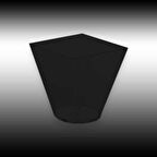 Mika Muhallebi Kabı Siyah 60 ml 25 Adet