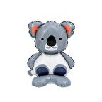 Ayaklı Rakun Folyo Balon 41x30 cm