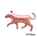Pembe Panter Folyo Balon 73x50 cm
