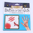 Halloween Dövme Modelleri 1 Adet