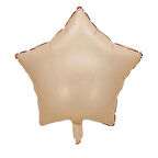 Yıldız Krem18 inç Folyo Balon 1 Adet