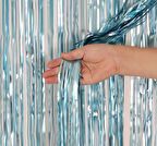 Mat Açık Mavi Arka Fon Süs 100x200 cm