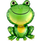 Kurbağa Büyük Folyo Balon 93x59 cm