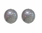 2 li Gümüş Disco Topu Folyo Balon 10 inç