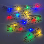 Işıklı Led Kurdale Rengarenk Model Model 10 Işık 2 Metre Pilli