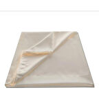 Hazır Saten Güneşlik Perde Krem ve Beyaz Renk Seçenekli 3 Farklı Ölçüde