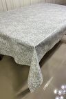 Pvc kaymaz elyaf tabanlı Silinebilir Muşamba Masa Örtüsü 158-B