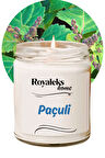 Doğal Özel Seri Kokulu Dekoratif Kavanoz Mum 210 cc - Paçuli Esansı - RYL