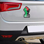Araba Etiker Sticker Özgür Filistin Gazze 18CM Decal
