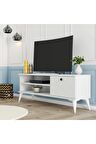 Mezza Retro Tv Ünitesi 120 Cm Beyaz 1564