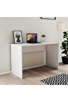 Mezza 1912 Sılence 120 Cm Çalışma Masası Beyaz