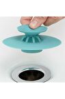 2 Kademeli Lavabo Tıkacı Silikon Lavabo Gider Tıpası
