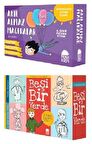 Mavi Kirpi 4. Sınıf Beşi Bir Yerde + Akıl Almaz Maceralar 20 Kitap