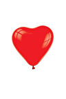Kalp Lateks Balon 12 İnc Kalp Balon Kırmızı Kalp Balon 80 Adet Kırmızı Balon