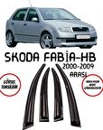 Skoda Fabia Mügen Cam Rüzgarlığı Hb 2000-2009 Arası 4 Lü Set