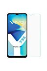 Vivo Y35 Ile Uyumlu Ekran Koruyucu Şeffaf Temperli Kırılmaz Cam Ekran Koruyucu