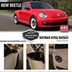 Vw New Beetle 2011-2019 Batman Yarasa Ayna Kapağı Piano Black ABS Plastik