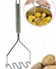 Püre Patates Aparatı - Patates Ezici - Püre Yapma Aparatı Kıvrımlı