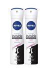 Invısıble Black&whıte Clear Kadın Deodorant 150 ml 2'li