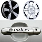 Prius Kapı Kolu Jant Sticker (10 Adet) Etiket Yapıştırma Z145