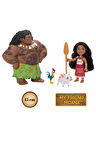 Moana 2 - Moana ve Maui Oyun Seti Prenses Moana HeiHei Pua Maui Oyun Seti Moana Bebek