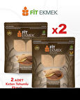 fit 2'li paket Keten Tohumlu Lavaş Ekmeği 300gr