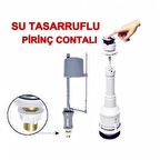 Klozet Sifon Basmalı Rezervuar İç Takım Su Tasarruflu