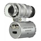 Nikula-ıphone5 Için Uyumlu Kapaklı Lens Mikroskop Taşınabilir Mini Cep Boyutu Led Mikroskop No.9882-ip5ii