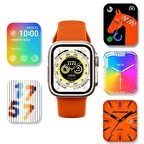 Ws28 Ultra 49mm Siri Tansiyon Ateş Nabız Ölçer Akıllı Saat