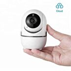 Ev Güvenlik 1080p Wifi Akıllı Kamera Bebek Monitör Hareket Algılama  Sesli Alarm Ses Dinleme Gece Görüş Tf Kart Bulut Depolama Bebek Kamerası