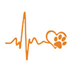 Oto Ritim Pati Sitcker 17x17 Cm Turuncu