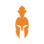 Miğfer Sticker17x17 Cm Turuncu