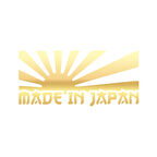 Made in Japan Barkod Sticker17x17 Cm Gold