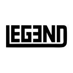 Legend Efsane Sticker 17x17 Cm Siyah