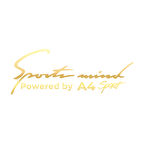 Sports Mind Audi A4 Sports Sticker 17x17 Cm Gold