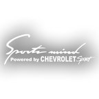 Sports Mind CHEVROLET Sports Sticker 17x17 Cm Beyaz