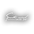 Sports Mind CHEVROLET CRUZE Sports Sticker 17x17 Cm Beyaz