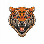 Kaplan Sticker 9 10x10 cmRenkli Sticker