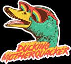 pride ördek sticker 10x10 cmRenkli Sticker