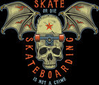 skate sticker 25 10x10 cmRenkli Sticker