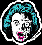 Marlyn Morro Sticker 10x10 cmRenkli Sticker