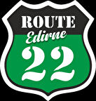 22 Edirne Sticker 10x10 cmRenkli Sticker