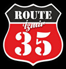 35 izmir Sticker 10x10 cmRenkli Sticker