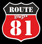 81 Düzce Sticker 10x10 cmRenkli Sticker