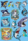 Horoz Sticker Set-5 15 Parça Telefon, Tablet, Defter, Laptop Sticker