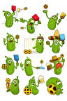 Salatalık Turşusu Sticker Set 1