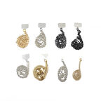 Lopard Cep Telefonu Askısı Metal Zincir 140 cm