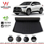 Toyota Corolla Cross Bagaj Havuzu 2022 Sonrası 3D Wöller Ultraflex Esnek