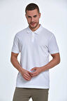 Walker Polo Erkek Tişört Beyaz